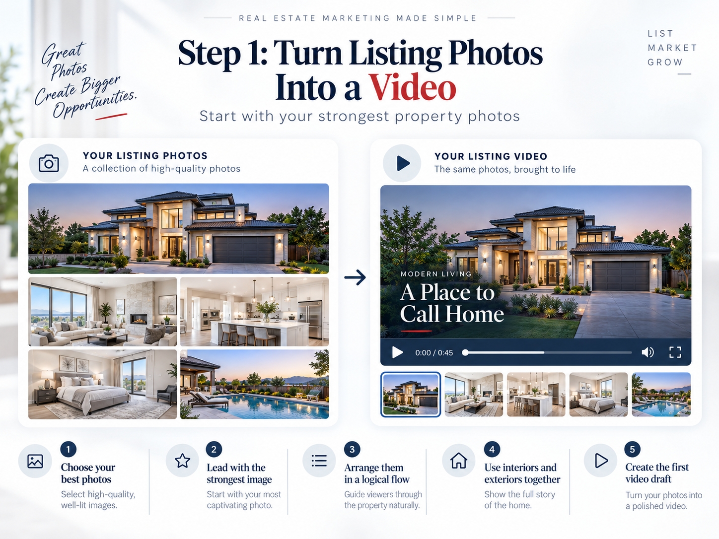 turn listing photos into a branded real estate video with voiceover 3